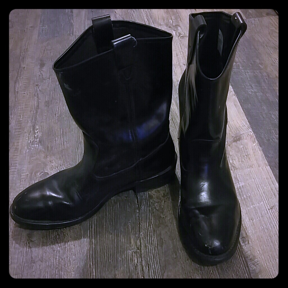 Men's Iron Age Pull On Steel Toed Cowboy Boots